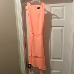 The Limited - asymmetrical, layered length with tie waist